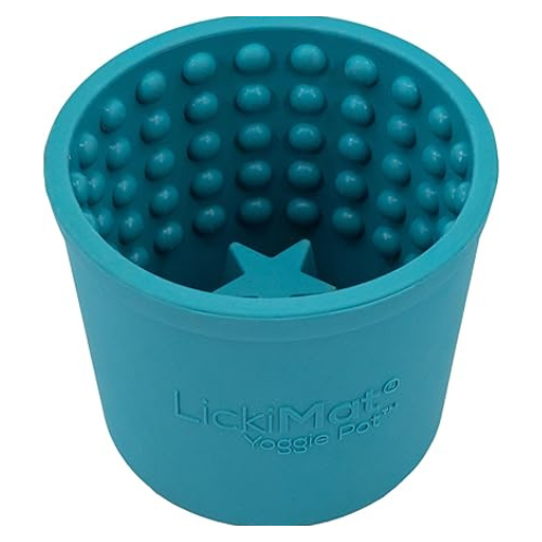 LICKIMAT YOGGIE POT TURQUOISE