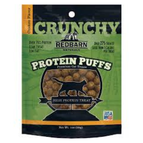 Redbarn Protein Puffs Cat Treats Chicken 1oz