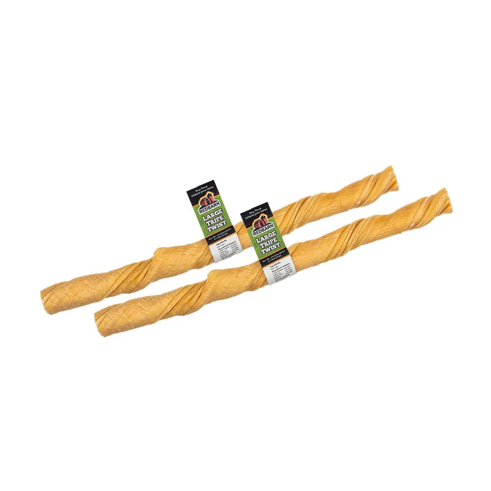 Redbarn Dog Chew Tripe Twist Large