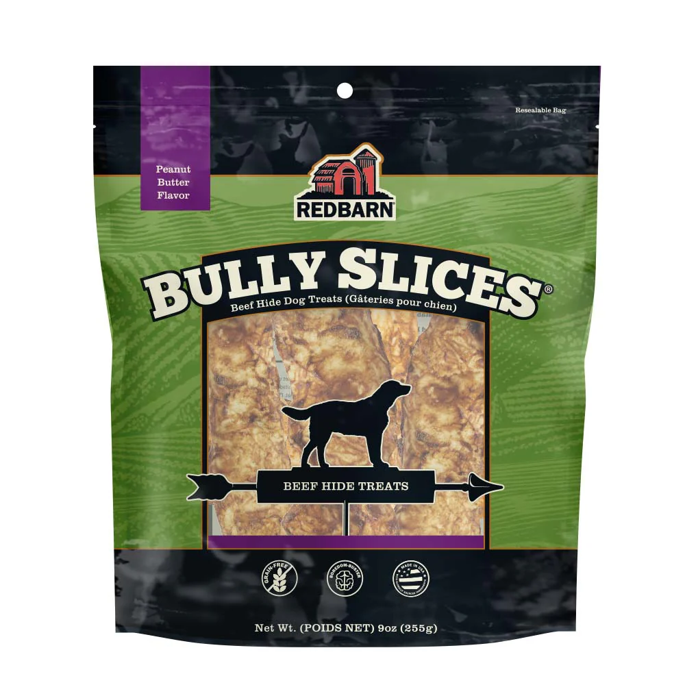 Redbarn Peanut Butter Bully Slices 9oz