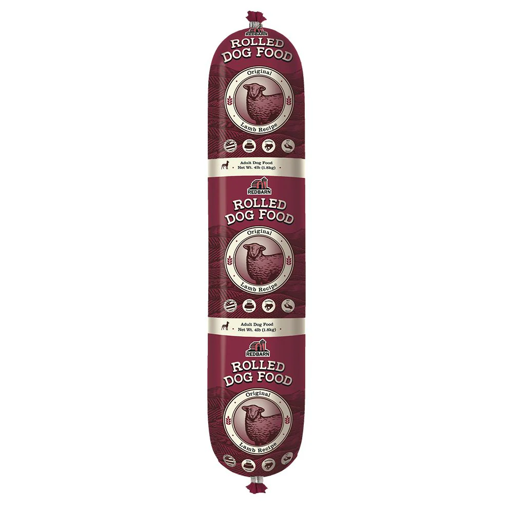 Redbarn Lamb Dog Food Roll 4#