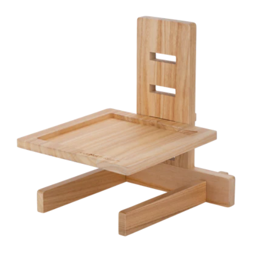 LICKIMAT ECO WOODEN DOG RISER