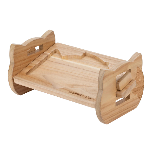 LICKIMAT ECO WOODEN CAT RISER