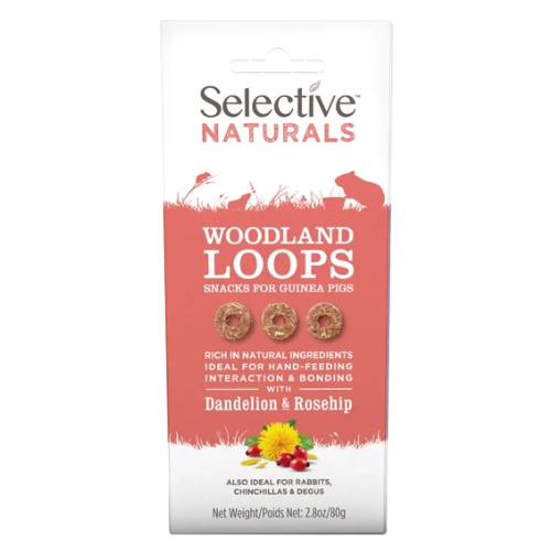 Supreme Selective Naturals Small Animal Treats Woodland Loops 2.8oz