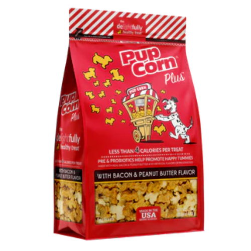 Pupcorn Plus Dog Treat Bacon & Peanut Butter 27oz