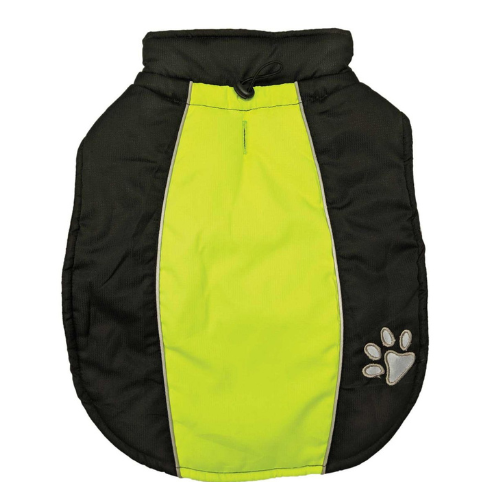 Ethical Pet Sporty Dog Jacket Black & Green LG