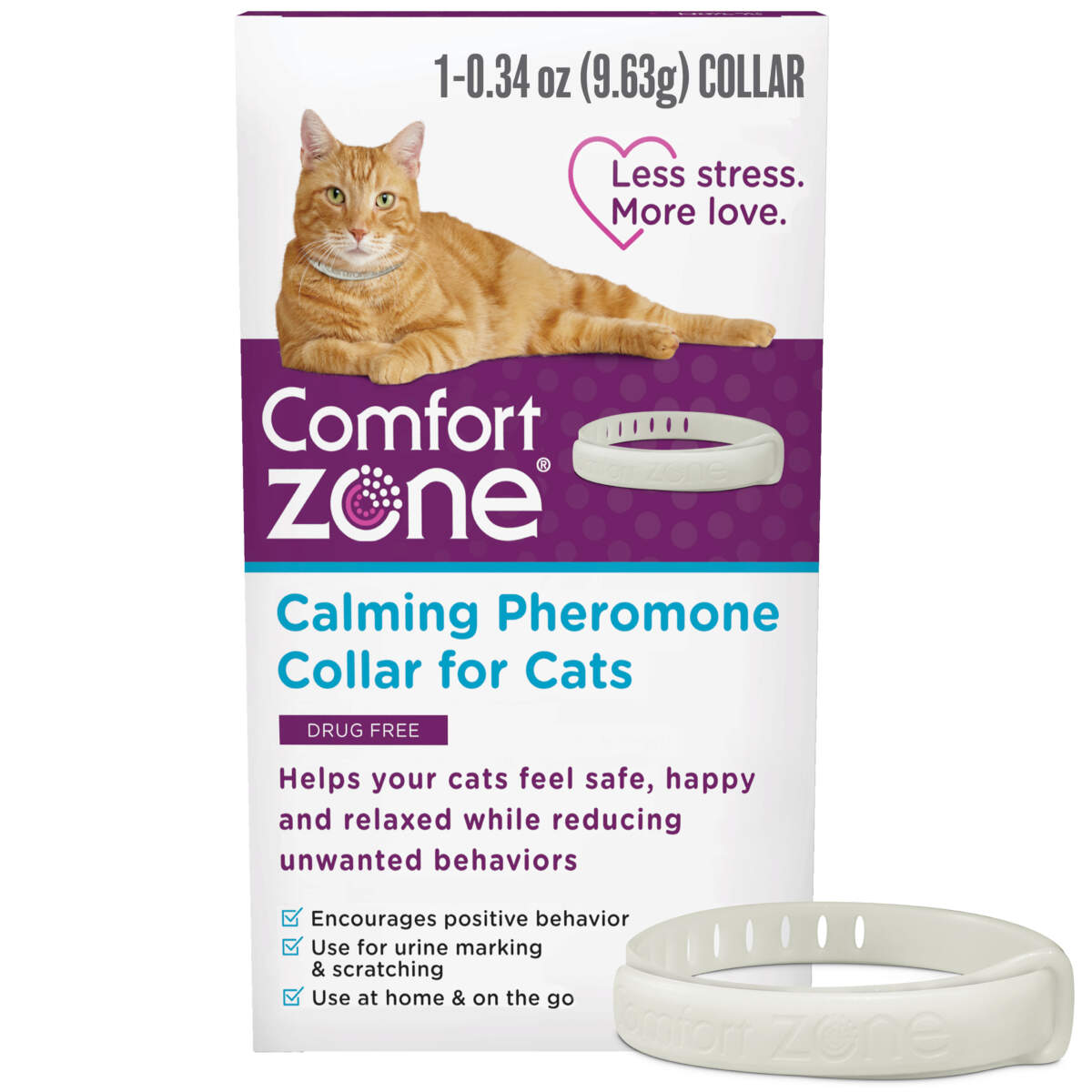 Comfort Zone Cat Calming Collar 1 Pack