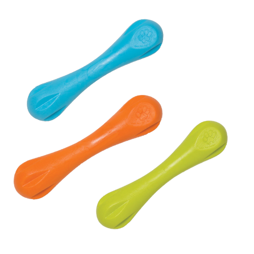 West Paw Zogoflex Hurley Dog Chew Toy Mini Assorted Colors
