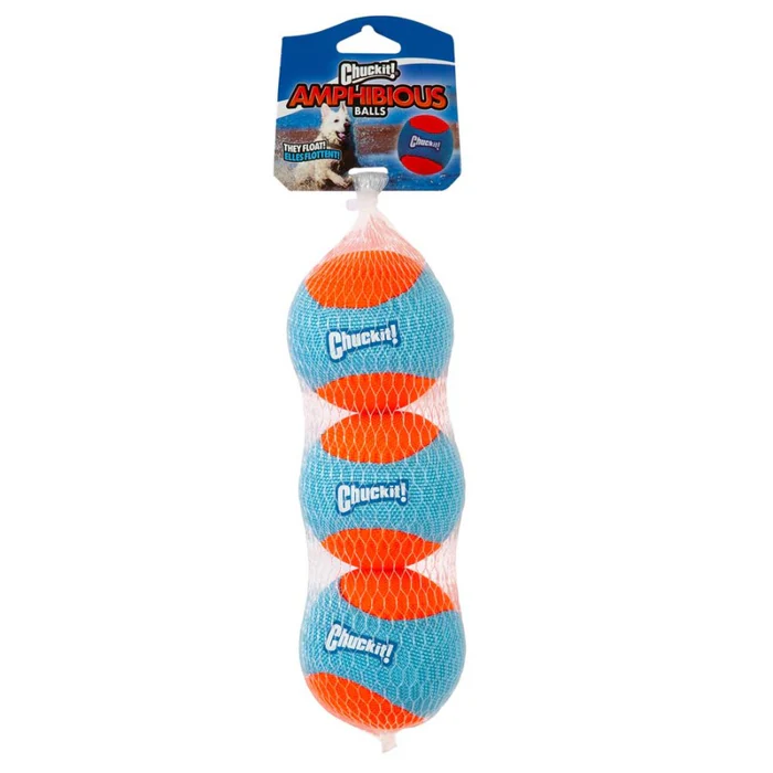 Chuckit! Dog Toy Amphibious Balls 3 Pack