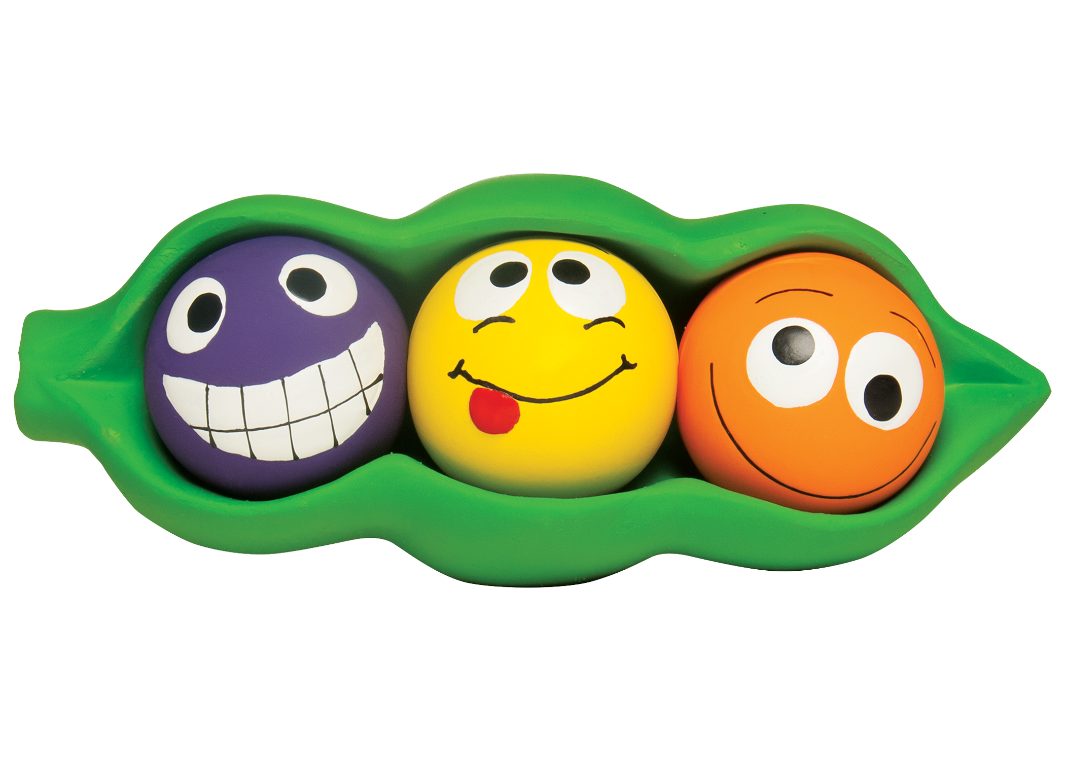 Multipet Latex Dog Toy Three Peas In a Pod