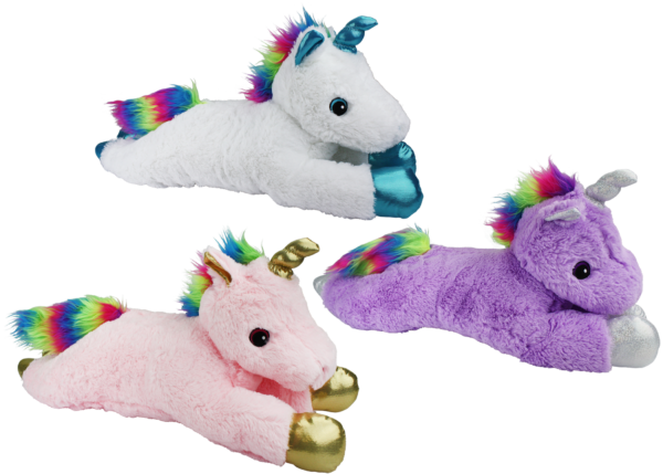 Multipet Jumbo Unicorn Dog Toy 24"