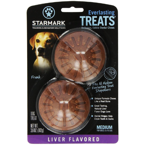 Starmark Dog Treats Everlasting Liver Medium