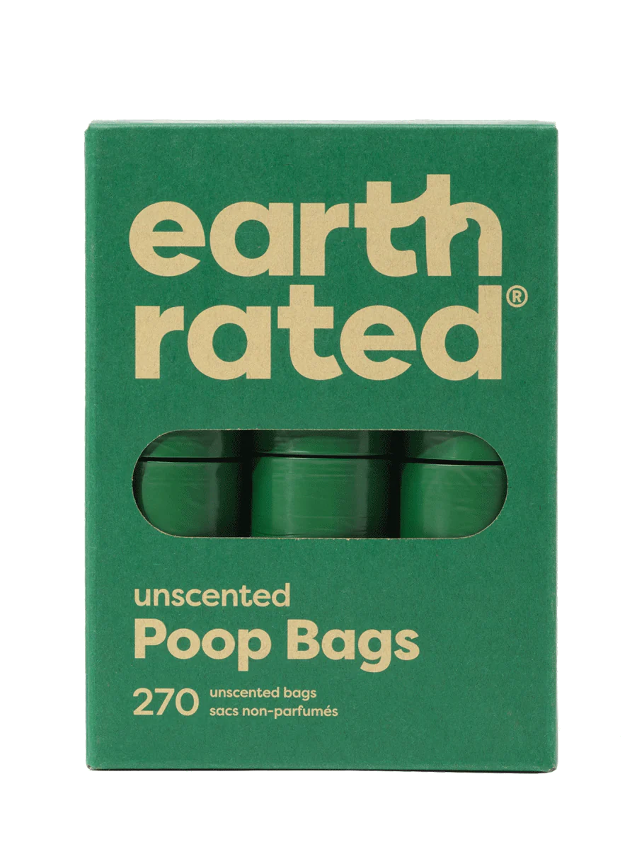 Earth Rated Single Roll Unscented Poop Bag Refill 15 Count