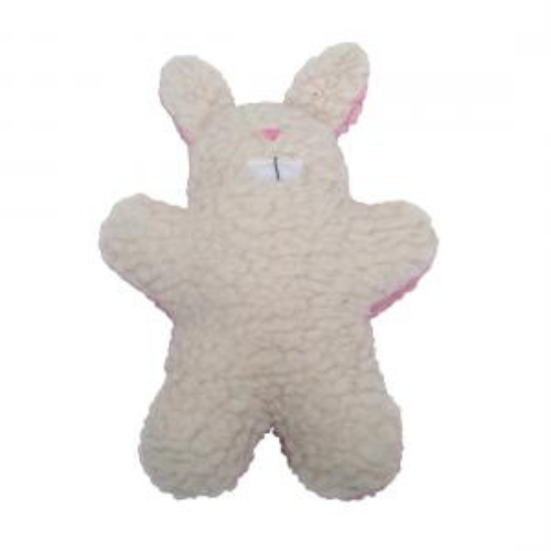 Rascals Fleec-E-Friend Rabbit Dog Toy 8''
