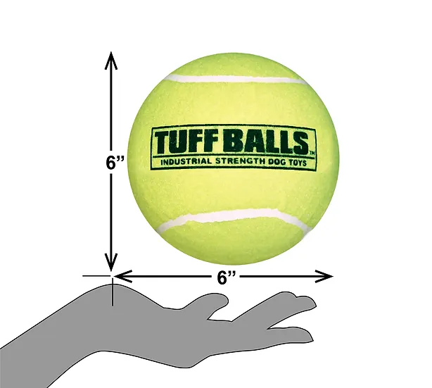Petsport Dog Toy Mega Tuff Ball 6''