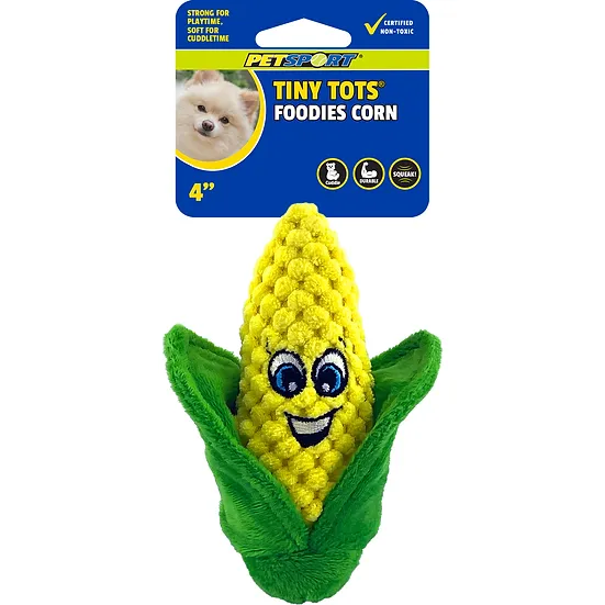 Petsport Dog Toy Tiny Corn