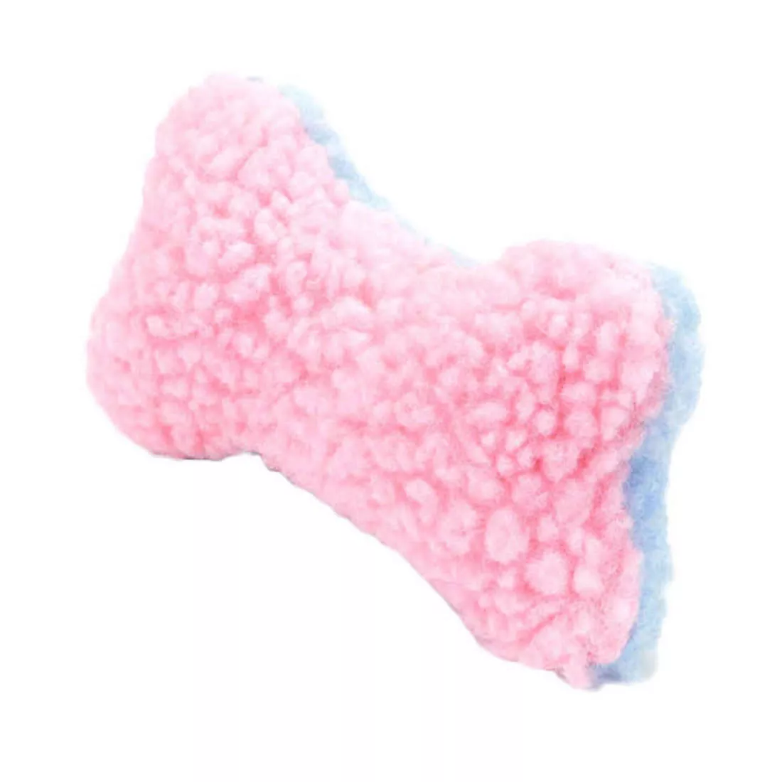 Lil Pals Fleece Bone Dog Toy 4.5 x 3 x 1.5''