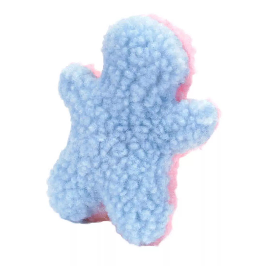 Lil Pals Fleece Wooly Man Dog Toy 4.5 x 4 x 1.5''