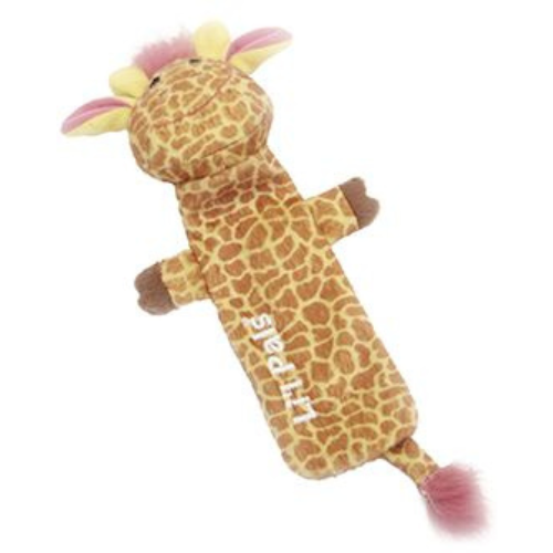 Lil Pals Plush Crinkle Giraffe Dog Toy 8.5''