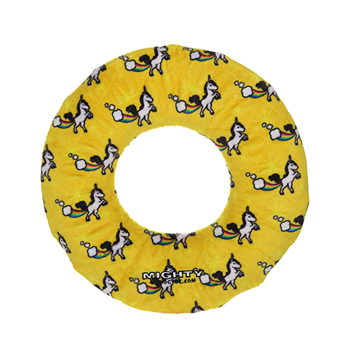 VIP Products Dog Toy Mighty Ring Unicorn