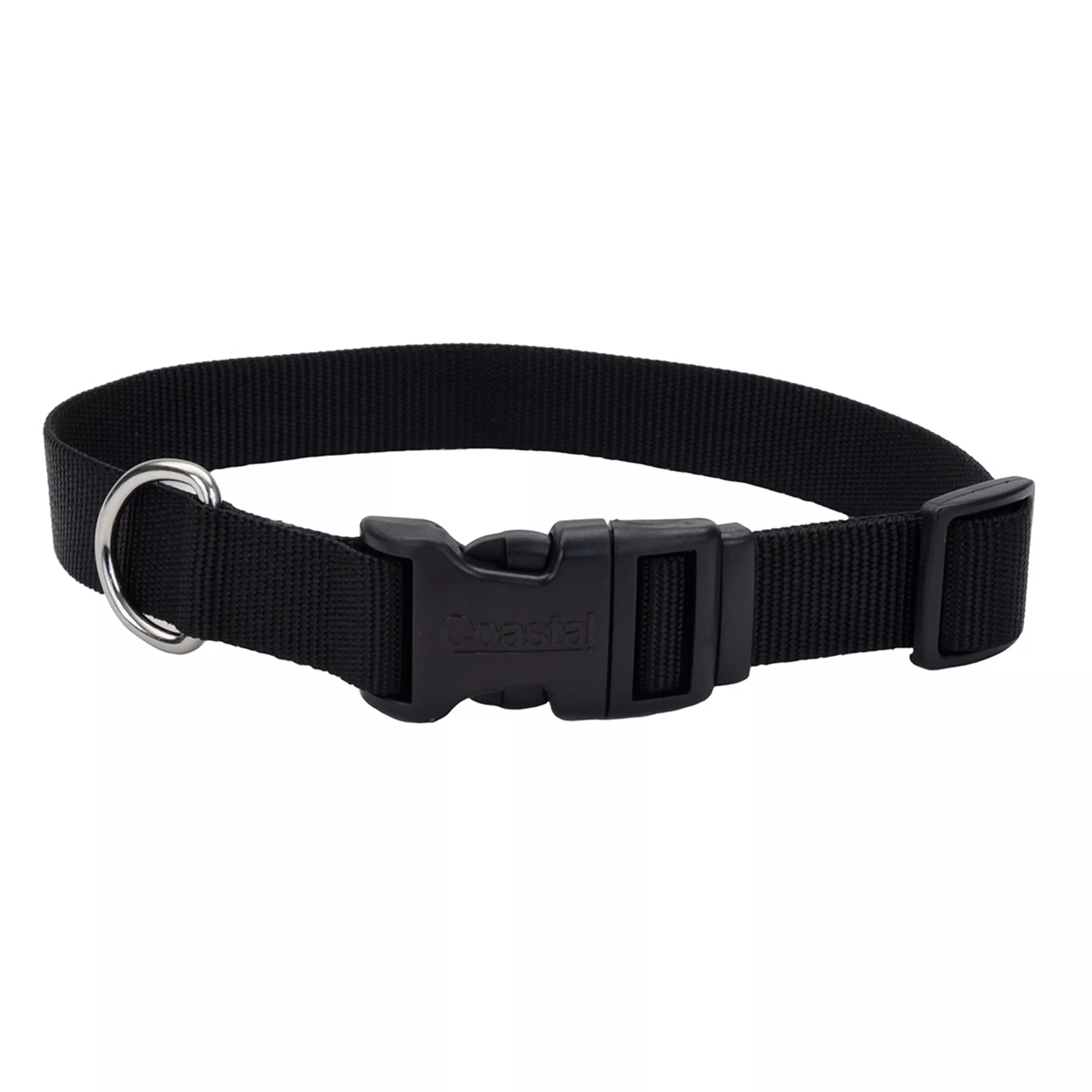 Coastal Tuff Nylon Dog Collar 1 x 20'' Black