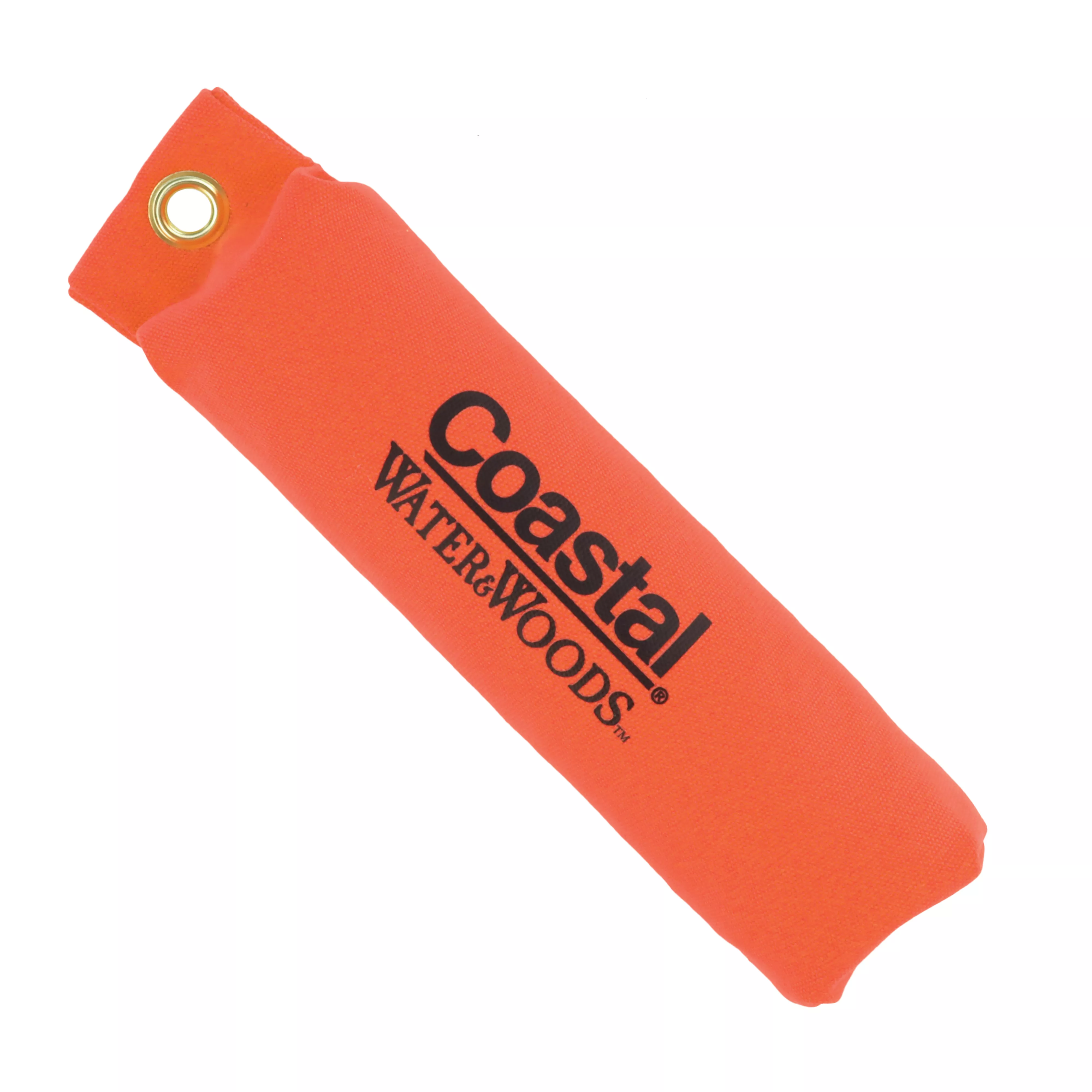 Coastal Water & Woods Orange Canvas Dog Training Dummy 9"