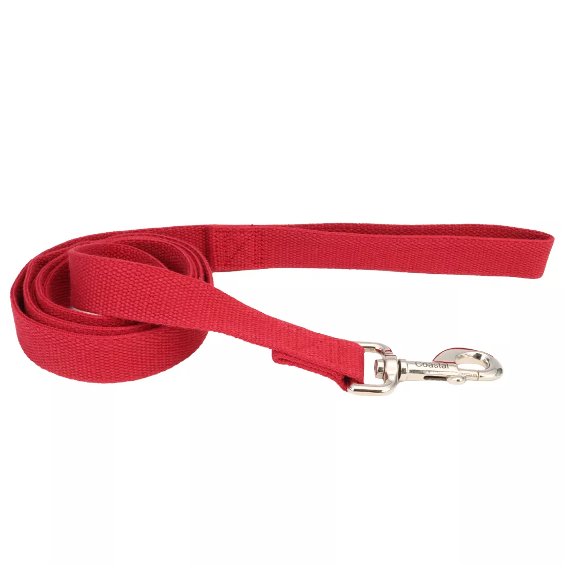 Coastal Earth Soy Dog Leash 1'' x 6' Cranberry