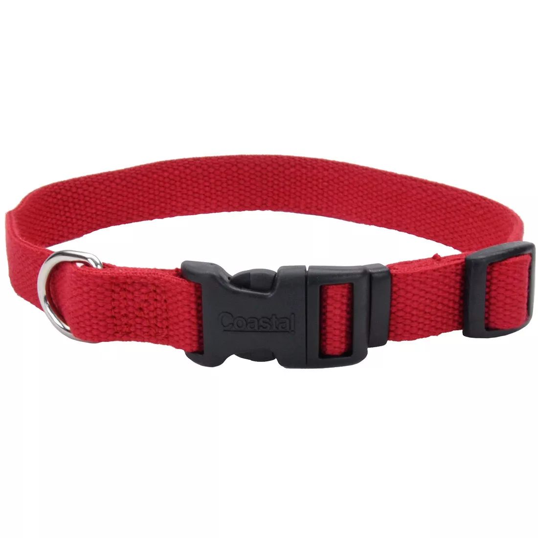 Coastal Earth Soy Dog Collar 1 x 26'' Cranberry