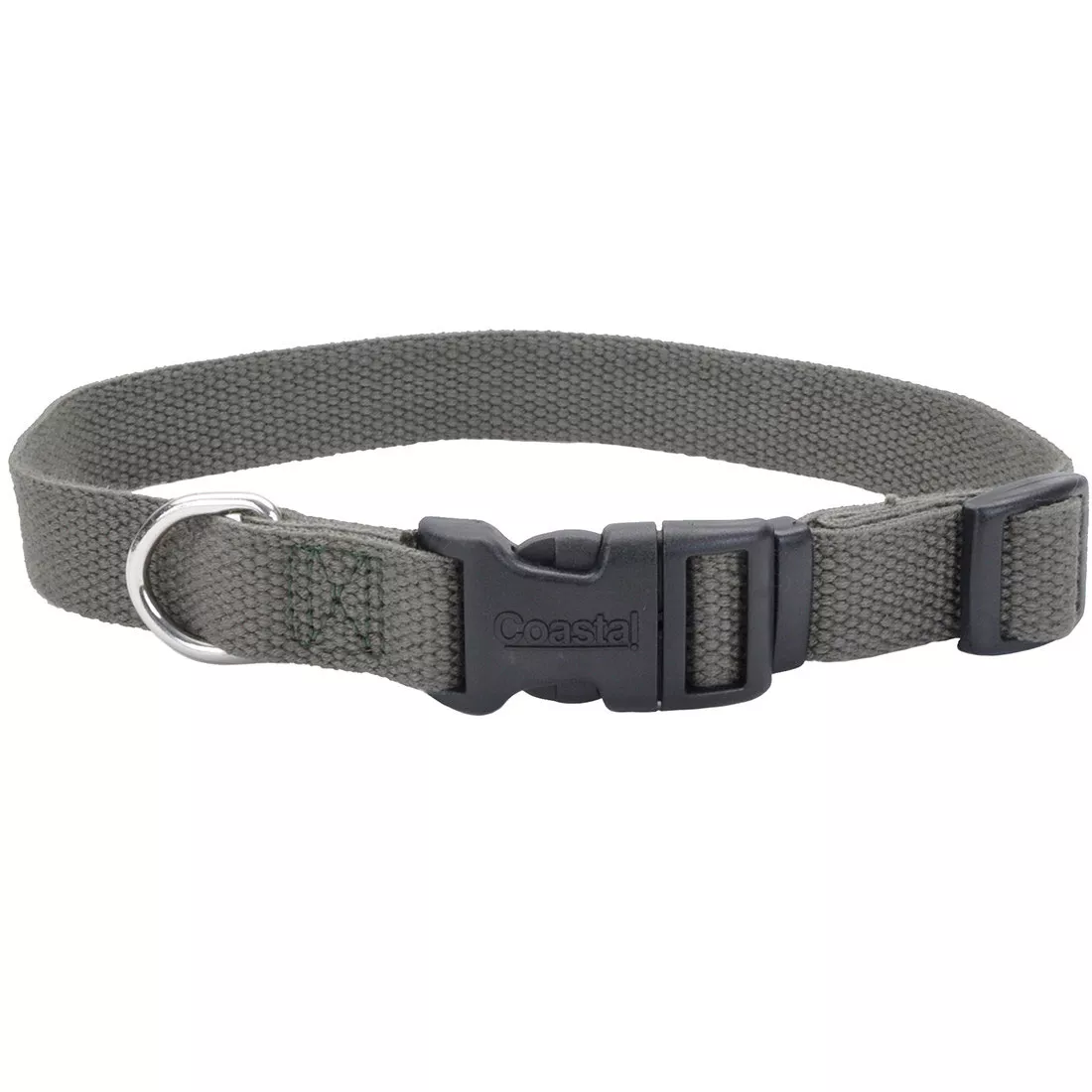 Coastal Earth Soy Dog Collar 3/4 x 18'' Forest Green