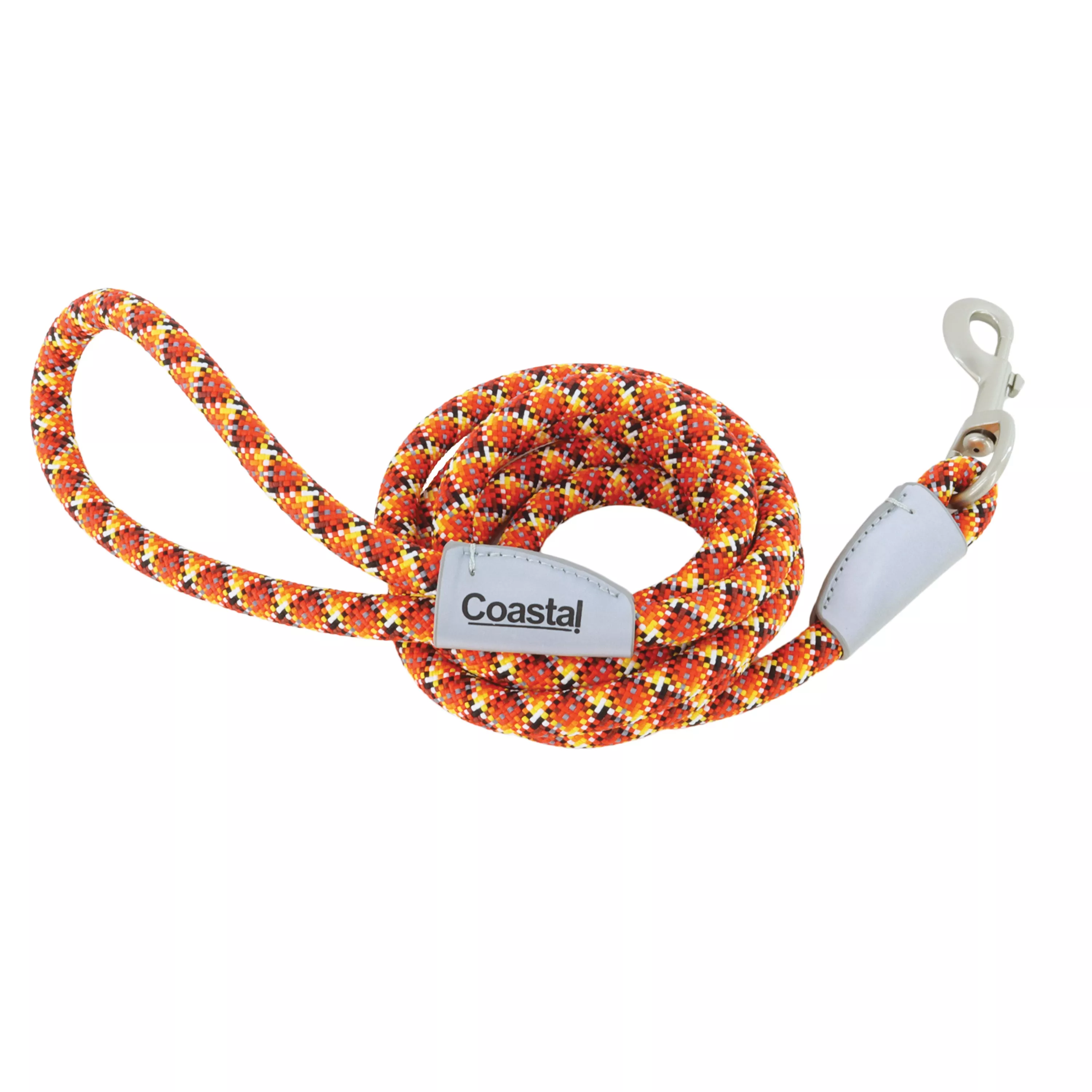 Coastal Pro Active Woven Rope Leash Burning Blocks 1" X6'