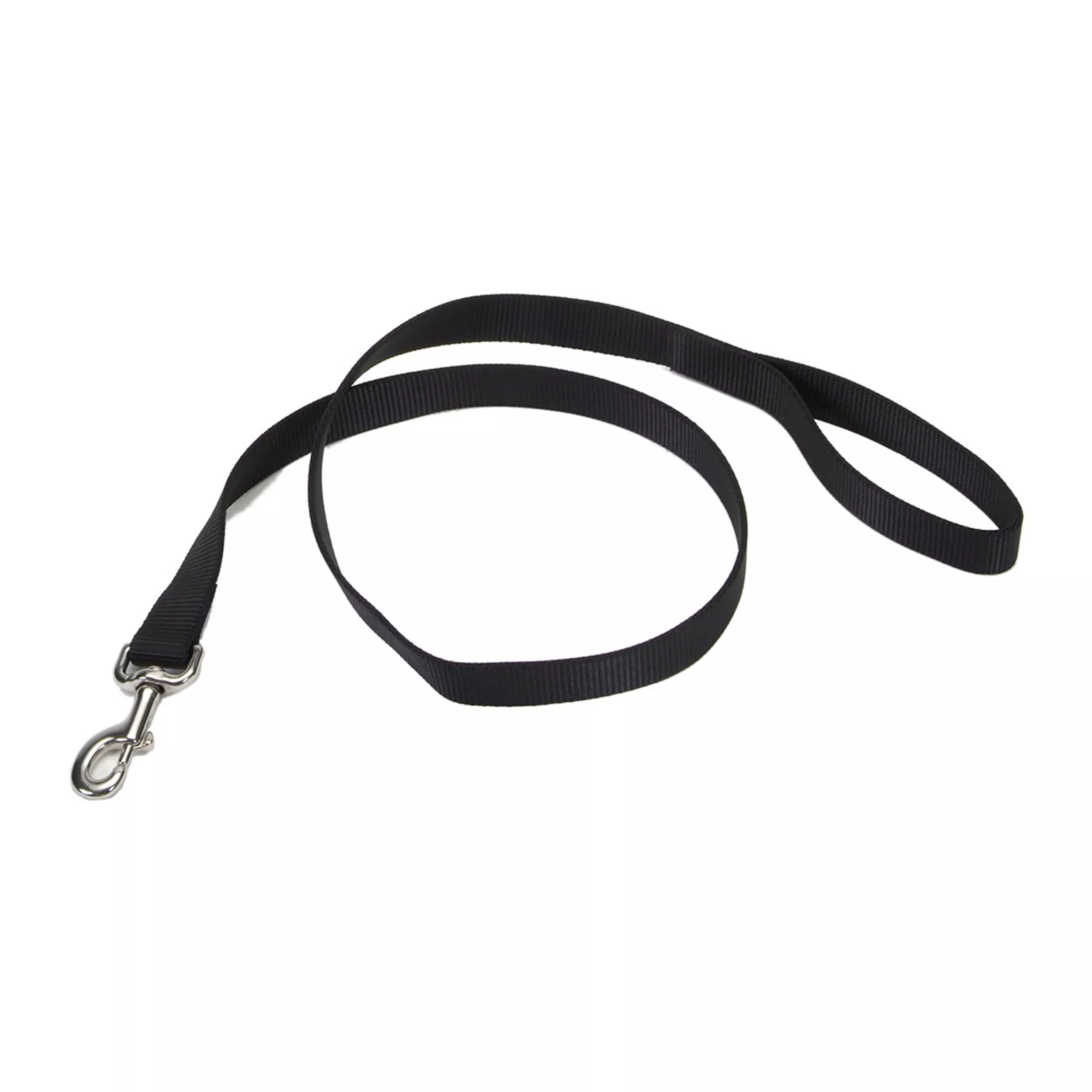 Coastal Nylon Dog Leash 1'' x 6' Black