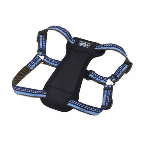 K9 Explorer Reflective Padded Dog Harness 1 x 26-38'' Sapphire