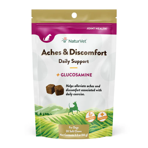 NaturVet Dog Aches & Discomfort Chews 30CT