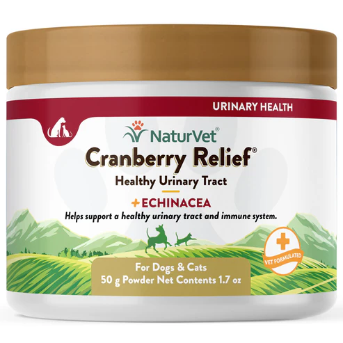 NaturVet Cranberry Relief Plus Echinacea Powder 1.7oz