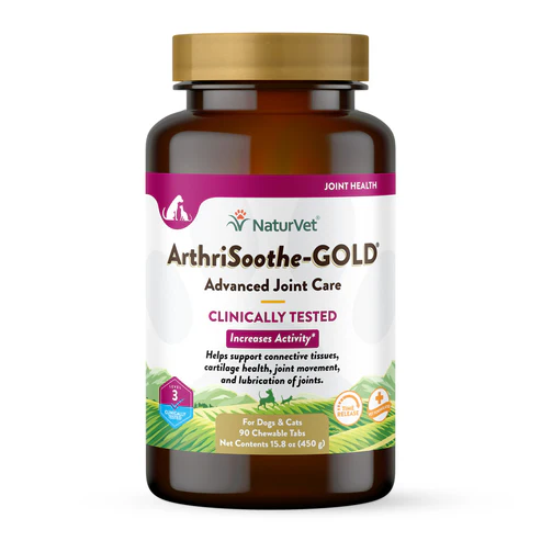 NaturVet ArthriSoothe Gold 3 Chews 90 CT