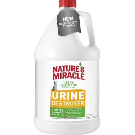 Natures Miracle Cat Urine Destroyer Plus 1 Gallon