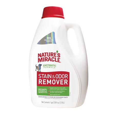 Nature's Miracle Dog Stain & Odor Remover Jug 1 Gallon