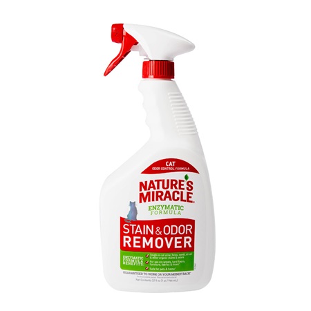 Nature's Miracle Cat Stain & Odor Remover with Enzymatic Formula Spray 24oz