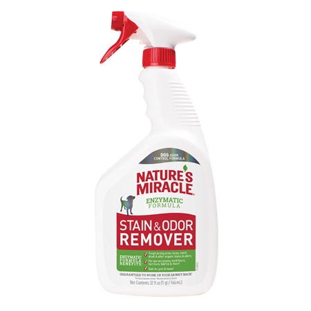 Nature's Miracle Dog Stain & Odor Remover with Enzymatic Formula Spray 24oz