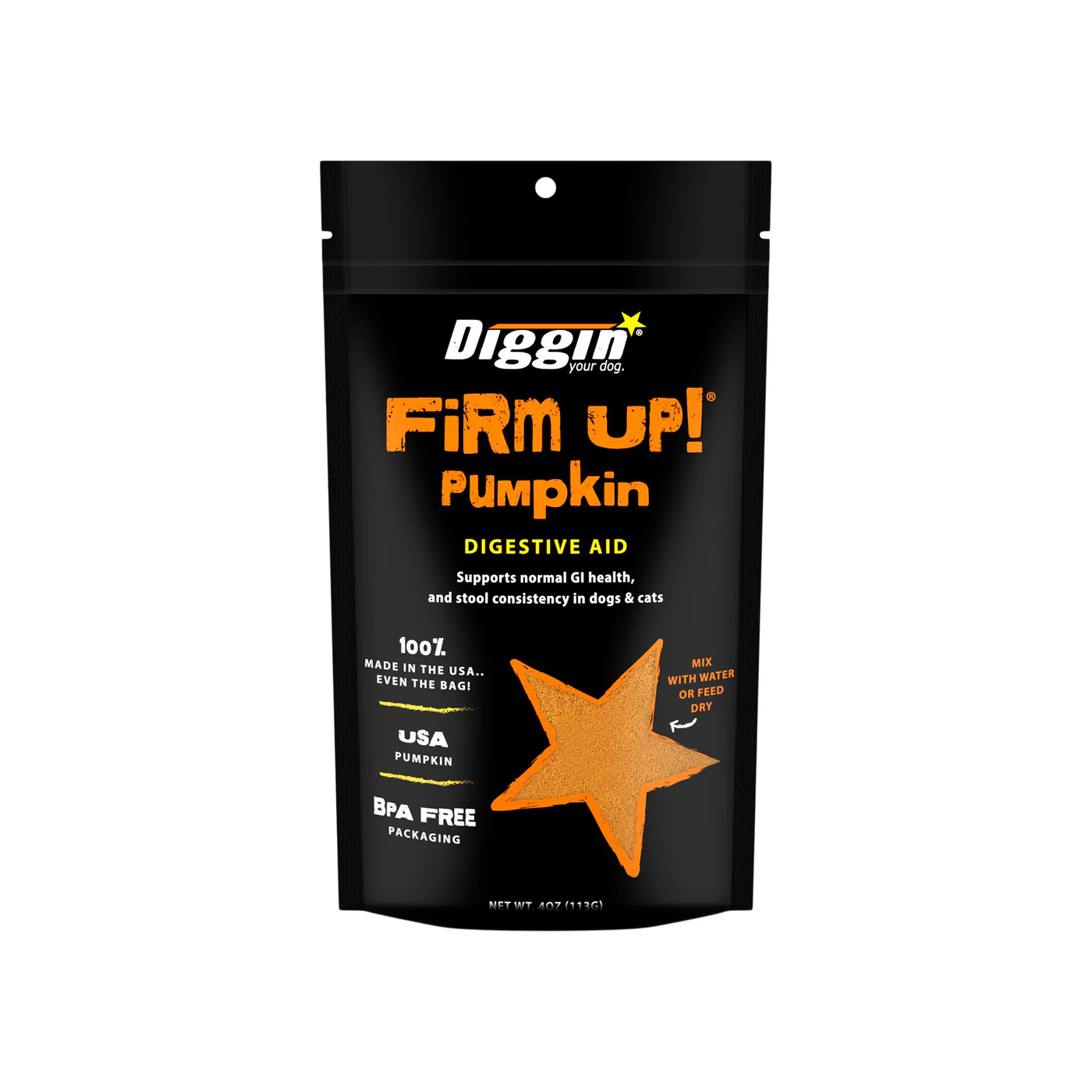 Diggin Firm Up Pumpkin 4oz