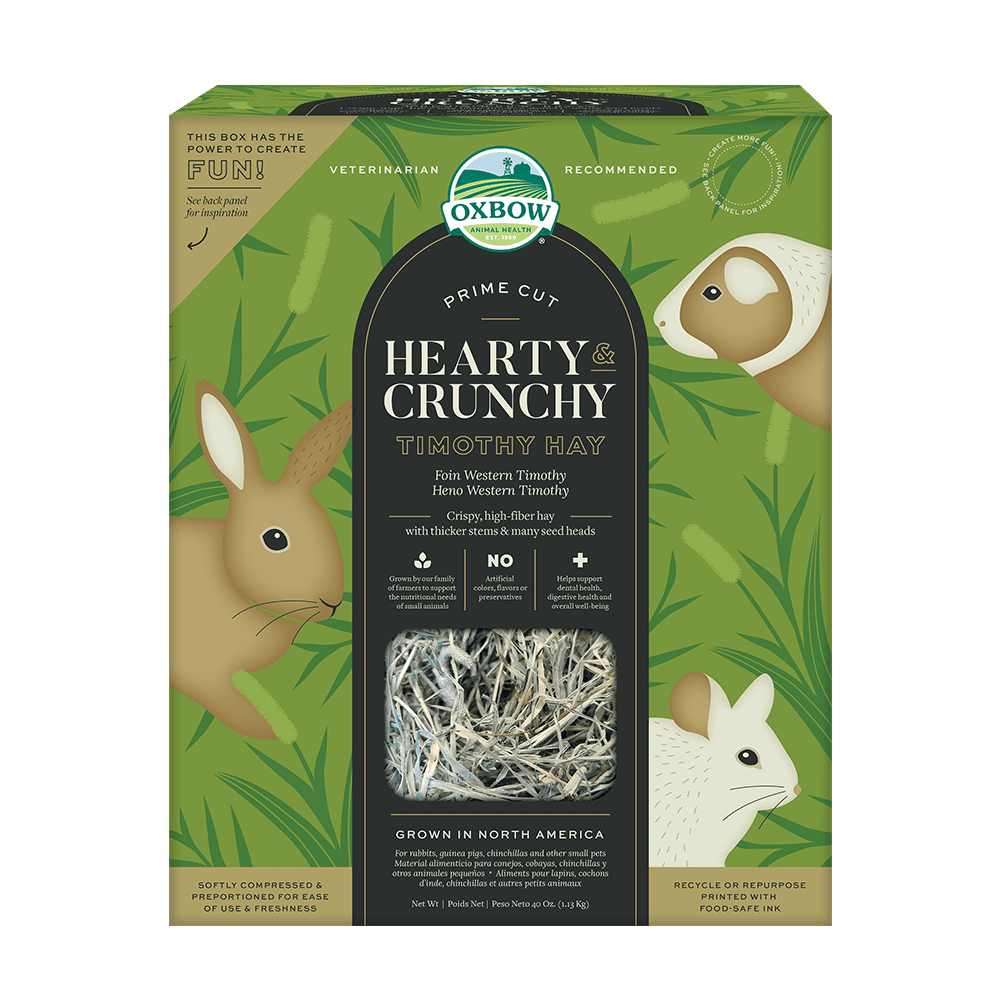 Oxbow Prime Cut Hearty & Crunchy Timothy Hay 40oz