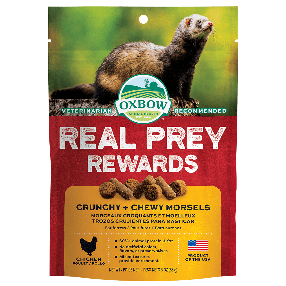 Oxbow Ferret Treats Real Prey Rewards Chicken 3oz