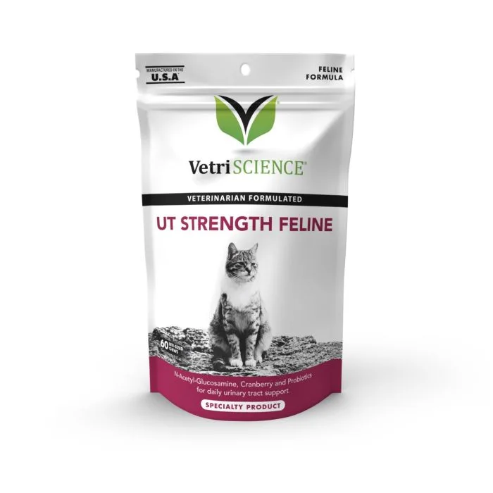 Vetriscience Cat Supplement UT Strength Chews 60 Count