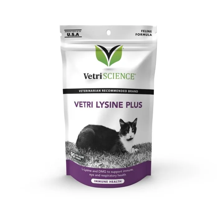 Vetriscience Cat Supplement Lysine Chews 90 Count