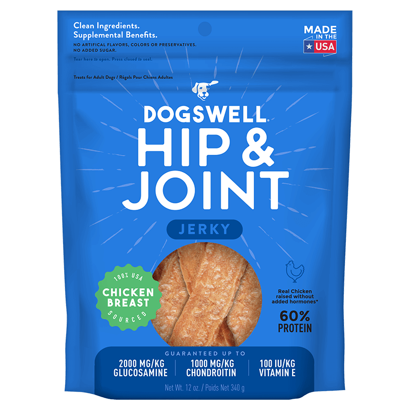 Dogswell Hip & Joint Grain Free Chicken Jerky Dog Treats 12oz