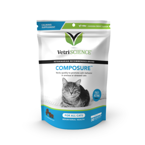 Vetriscience Cat Supplement Composure 30 Count