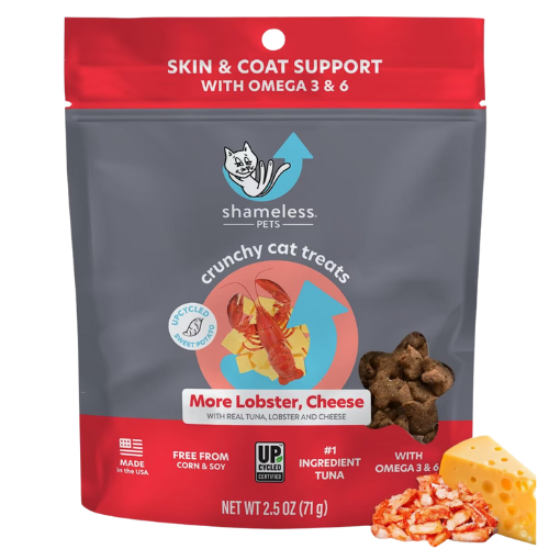 Shameless Cat Treats Crunchy Lobster & Cheese 2.5oz