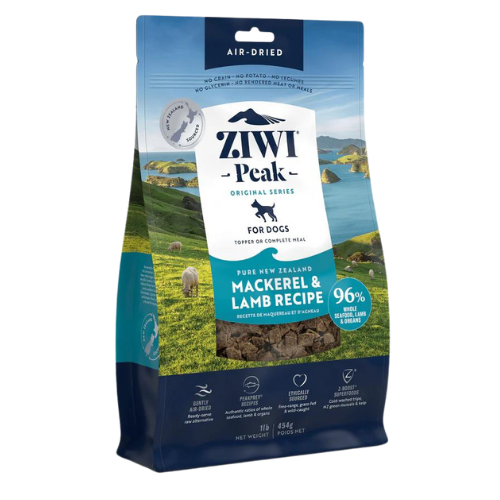 Ziwi Peak Gently Air Dried New Zealand Mackerel & Lamb Dog Treats 16oz