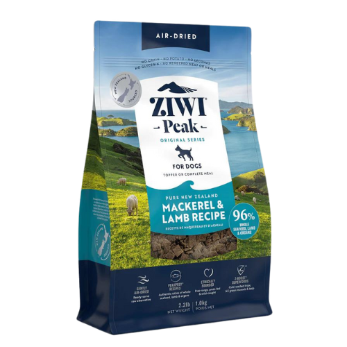 Ziwi Peak Air Dried Dog Food Mackerel & Lamb 2.2#