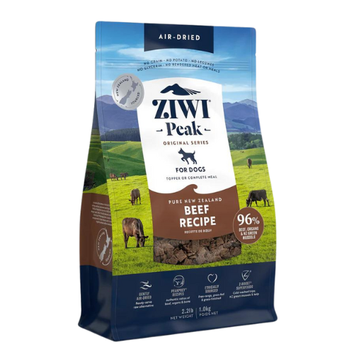 Ziwi Peak Gently Air Dried New Zealand Beef Dog Food 2.2#